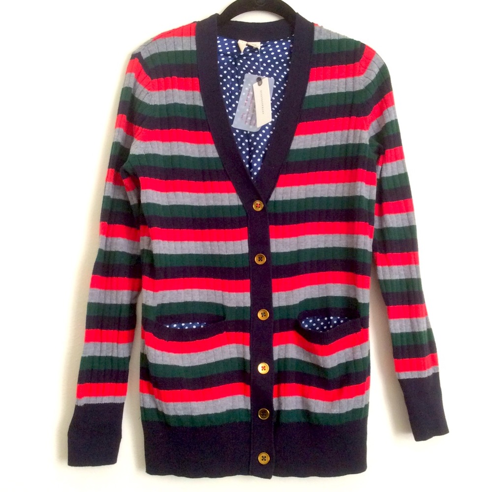 Anthropologie Moth V-Neck Cardigan XS oversize